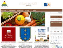 Tablet Screenshot of ldusa.lv